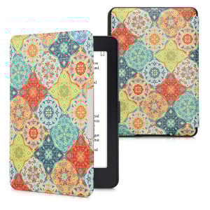 Husa kwmobile pentru Amazon Kindle Paperwhite 7, Piele ecologica, Multicolor, 45569.59 - Img 1