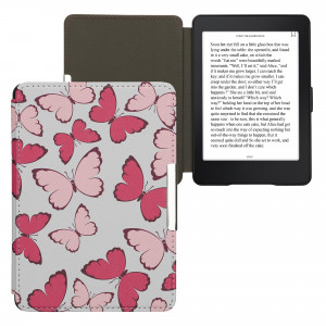 Husa kwmobile pentru Amazon Kindle Paperwhite 7, Piele ecologica, Multicolor, 23136.49 - Img 2