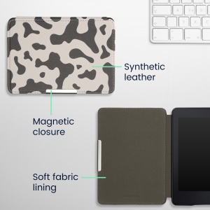 Husa Kwmobile pentru Amazon Kindle Paperwhite, Multicolor, Piele ecologica, KWM000007TD040C - Img 6