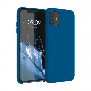 Husa Kwmobile pentru Apple iPhone 11, Silicon, Albastru, 49724.228 - Img 1