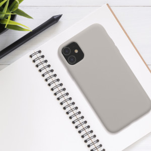 Husa Kwmobile pentru Apple iPhone 11, Silicon, Gri, 50791.43 - Img 3