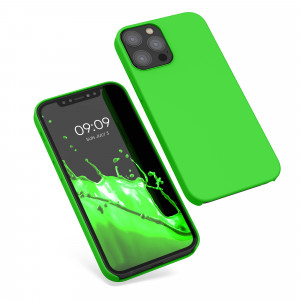 Husa Kwmobile pentru Apple iPhone 12/iPhone 12 Pro, Silicon, Verde, 52641.44 - Img 2