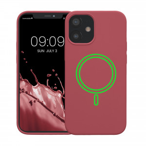 Husa kwmobile pentru Apple iPhone 12 Mini, Silicon, Roz, 56555.167 - Img 2