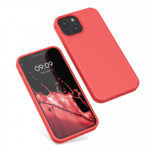 Husa kwmobile pentru Apple iPhone 13 Mini, Silicon, Roz, 55877.103 - Img 2