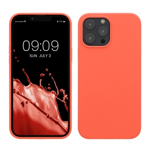 Husa Kwmobile pentru Apple iPhone 13 Pro Max, Roz, Silicon, KWM000013OY047C - Img 1
