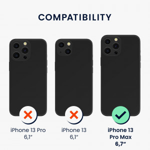 Husa kwmobile pentru Apple iPhone 13 Pro Max, Silicon, Verde , 55975.159 - Img 5