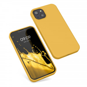 Husa Kwmobile pentru Apple iPhone 13, Silicon, Galben, 55878.191 - Img 2