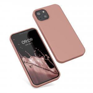 Husa Kwmobile pentru Apple iPhone 13, Silicon, Rose Gold, 55878.237 - Img 2