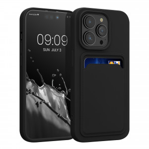 Husa Kwmobile pentru Apple iPhone 14 Pro, Silicon, Negru, 59114.01 - Img 1