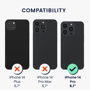 Husa Kwmobile pentru Apple iPhone 14 Pro, Visiniu, Silicon, KWM000016NK039C - Img 7