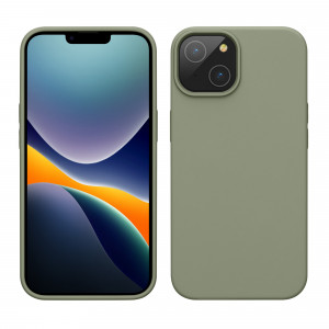 Husa Kwmobile pentru Apple iPhone 14, Silicon, Verde, 59071.172 - Img 1