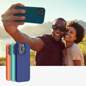 Husa Kwmobile pentru Apple iPhone 14, Silicon, Verde, 59071.57 - Img 6