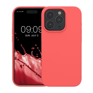 Husa Kwmobile pentru Apple iPhone 15 Pro, Roz, Silicon, KWM000020CC011C - Img 2