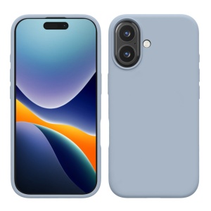 Husa Kwmobile pentru Apple iPhone 16, Albastru deschis, Silicon, KWM000022TU009C - Img 1