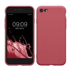 Husa Kwmobile pentru Apple iPhone SE (2022)/iPhone SE (2020)/iPhone 8, Roz inchis, Silicon, KWM0000083F050C - Img 1