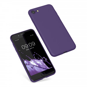 Husa kwmobile pentru Apple iPhone SE 3/iPhone 8/iPhone 7, Silicon, Violet, 49979.152 - Img 2