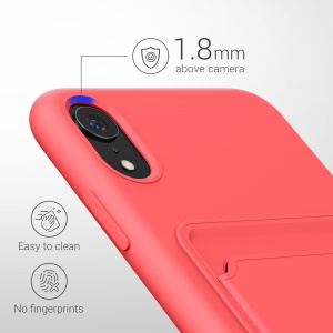 Husa Kwmobile pentru Apple iPhone XR, Roz, Silicon, KWM0000134H011C - Img 3