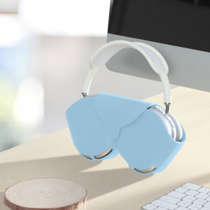 Husa Kwmobile pentru casti Apple Airpods Max, Albastru, Silicon, 59791.23 - Img 4
