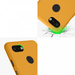 Husa kwmobile pentru Google Pixel 3, Silicon, Portocaliu, 45967.191 - Img 7