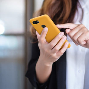 Husa kwmobile pentru Google Pixel 3, Silicon, Portocaliu, 45967.191 - Img 8