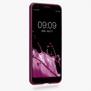 Husa Kwmobile pentru Google Pixel 3, Silicon, Violet, 45967.187 - Img 3