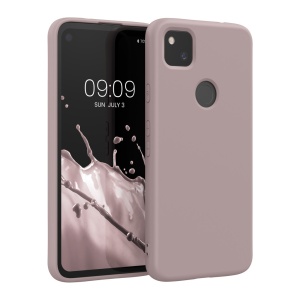 Husa Kwmobile pentru Google Pixel 4a, Mov, Silicon, KWM000011JE045C - Img 1