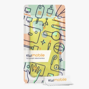 Husa Kwmobile pentru Google Pixel 5, Galben, Silicon, KWM0000122K027C - Img 8