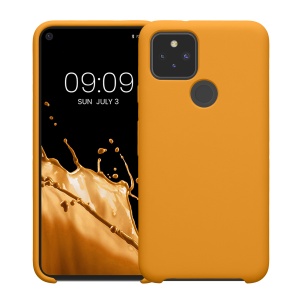 Husa Kwmobile pentru Google Pixel 5, Portocaliu, Silicon, KWM0000122K026C - Img 2