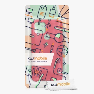 Husa Kwmobile pentru Google Pixel 5, Rosu, Silicon, KWM0000122K035C - Img 8