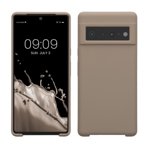 Husa Kwmobile pentru Google Pixel 6 Pro, Bej, Silicon, KWM000013OI043C - Img 1