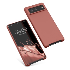 Husa Kwmobile pentru Google Pixel 6, Roz, Silicon, KWM000013EZ063C - Img 2