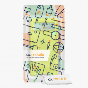 Husa Kwmobile pentru Google Pixel 6, Silicon, Galben, 55480.149 - Img 8