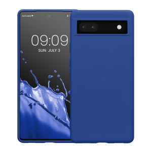 Husa Kwmobile pentru Google Pixel 6a, Albastru, Silicon, KWM000015OO020C - Img 2
