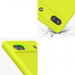 Husa Kwmobile pentru Google Pixel 6a, Silicon, Galben, 57815.149 - Img 8