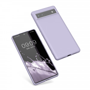 Husa Kwmobile pentru Google Pixel 6a, Silicon, Mov, 57799.108 - Img 2