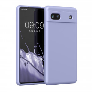 Husa kwmobile pentru Google Pixel 6a, Silicon, Mov, 57815.139 - Img 1