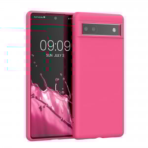 Husa Kwmobile pentru Google Pixel 6a, Silicon, Roz, 57799.77 - Img 1