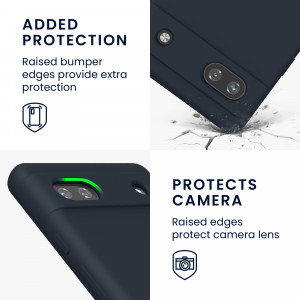 Husa Kwmobile pentru Google Pixel 6a, Silicon, Verde, 57815.186 - Img 4