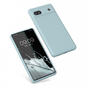 Husa Kwmobile pentru Google Pixel 6a, Silicon, Verde, 57815.200 - Img 2