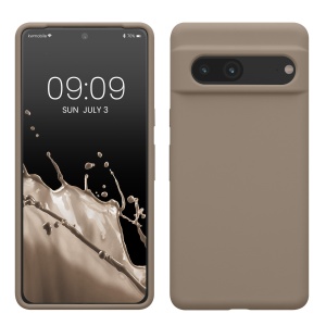 Husa Kwmobile pentru Google Pixel 7, Bej, Silicon, KWM0000171I041C - Img 1