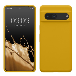 Husa Kwmobile pentru Google Pixel 7, Galben, Silicon, KWM0000171I053C - Img 1