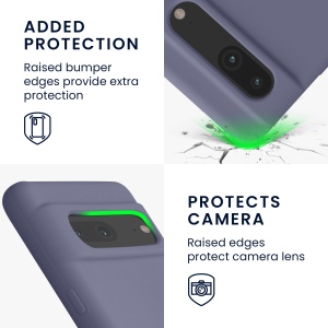 Husa Kwmobile pentru Google Pixel 7, Mov inchis, Silicon, KWM0000171I048C - Img 3