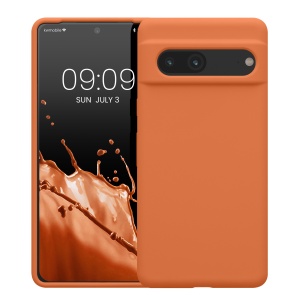 Husa Kwmobile pentru Google Pixel 7, Portocaliu, Silicon, KWM0000171I044C - Img 2