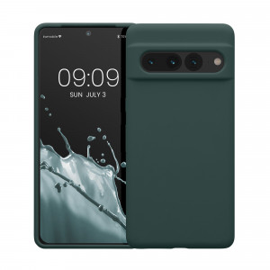Husa kwmobile pentru Google Pixel 7 Pro, Silicon, Verde, 59452.171 - Img 2