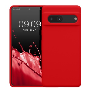 Husa Kwmobile pentru Google Pixel 7, Rosu, Silicon, KWM0000171I047C - Img 2
