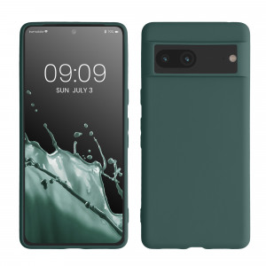 Husa kwmobile pentru Google Pixel 7, Silicon, Verde, 59399.171 - Img 1