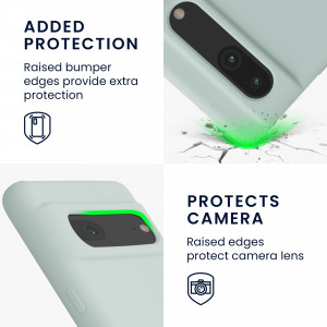 Husa kwmobile pentru Google Pixel 7, Silicon, Verde, 59451.200 - Img 4