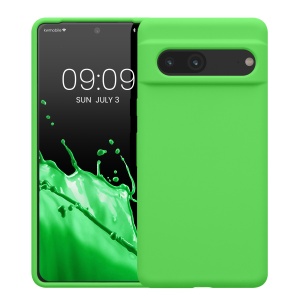 Husa Kwmobile pentru Google Pixel 7, Verde, Silicon, KWM0000171I033C - Img 2