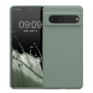 Husa Kwmobile pentru Google Pixel 7, Verde, Silicon, KWM0000171I043C - Img 2