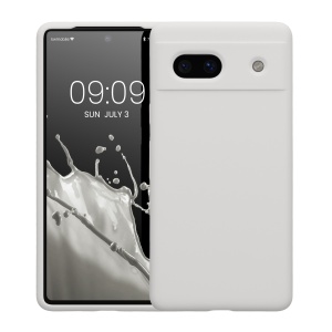 Husa Kwmobile pentru Google Pixel 7a, Alb, Silicon, 61597.48 - Img 2